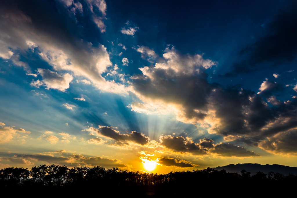 今日の空