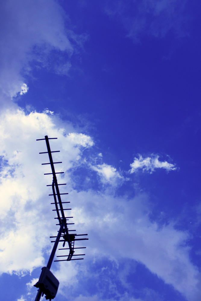 合間の青空