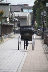 蔵の街栃木の人力車