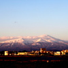 鳥海山の麓