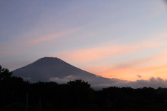 夕富士