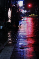 信号の光跡