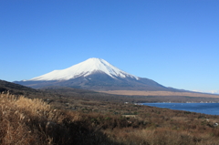 快晴の富士山