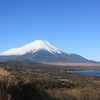 快晴の富士山