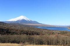 富士山と山中湖