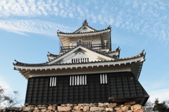 秋晴れの浜松城