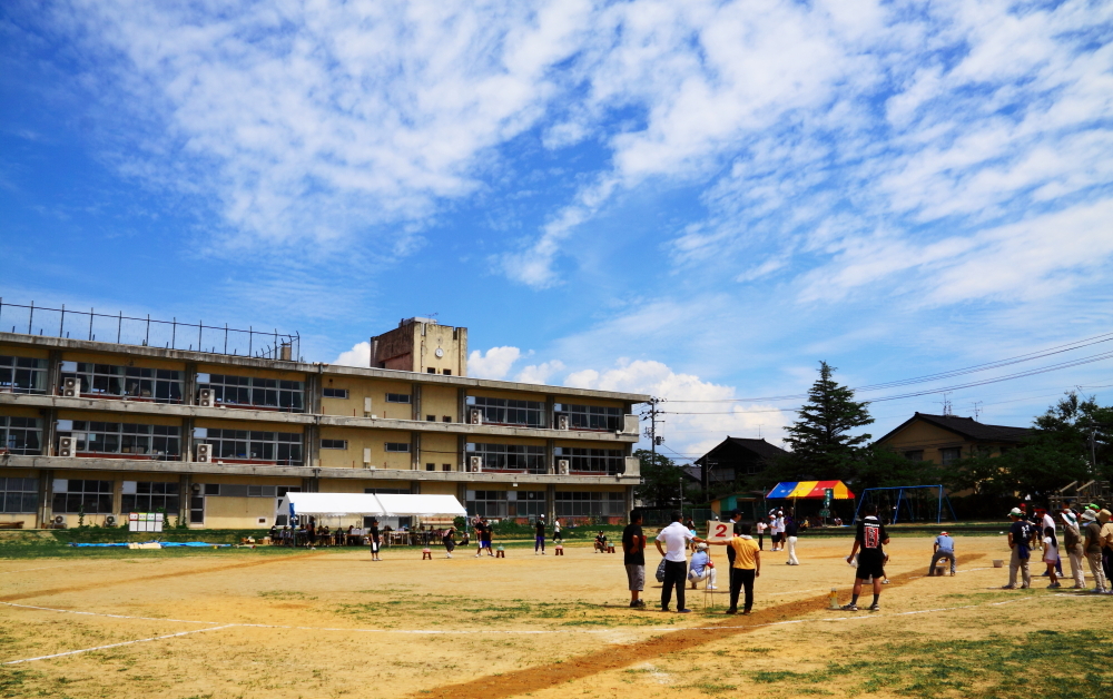夏日の運動会