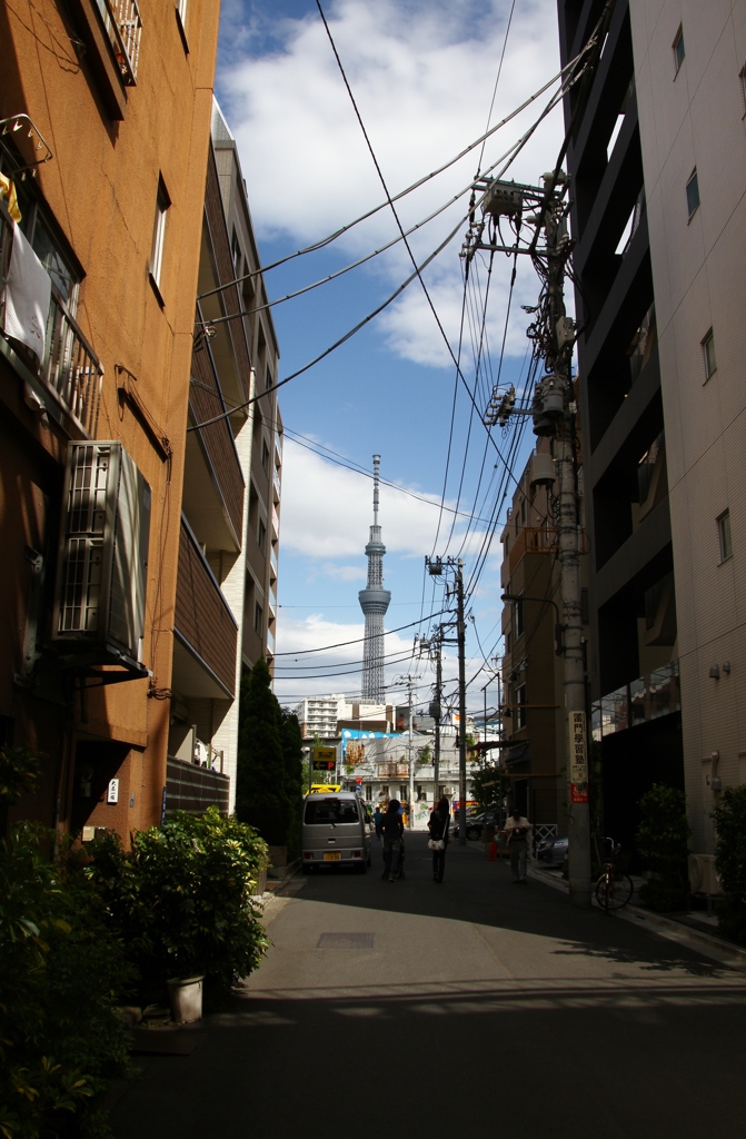 下町の新参者