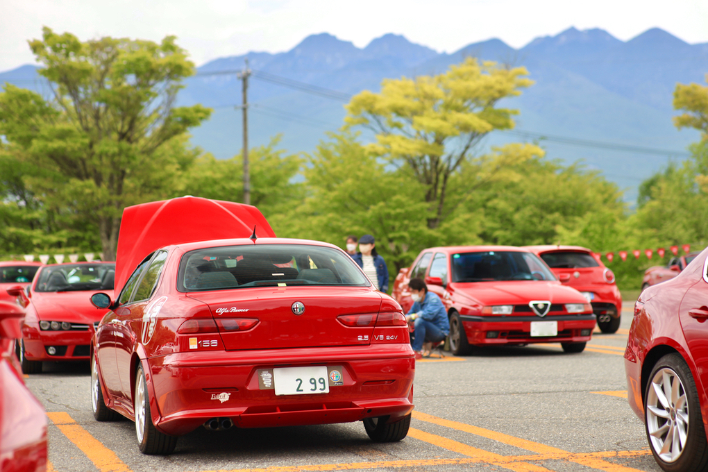 八ヶ岳を望む