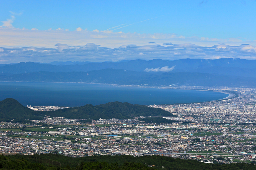 駿河湾一望