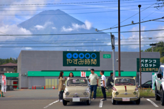 絶景コンビニ駐車場