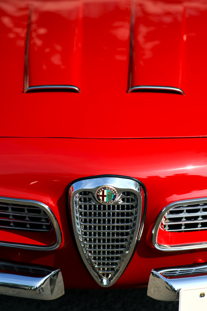 伝統のフロントグリル