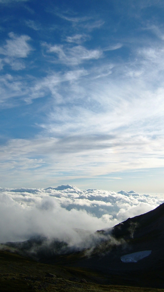 白馬岳の空