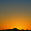 富士山夕景