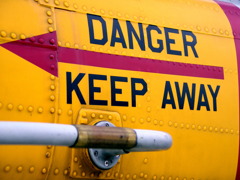 DANGER KEEP AWAY