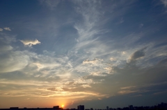 今日の空