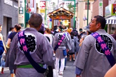 男二人　祭　野方