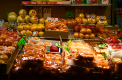 夜の果物屋