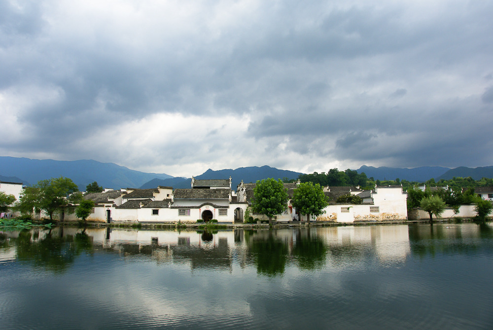 宏村全景