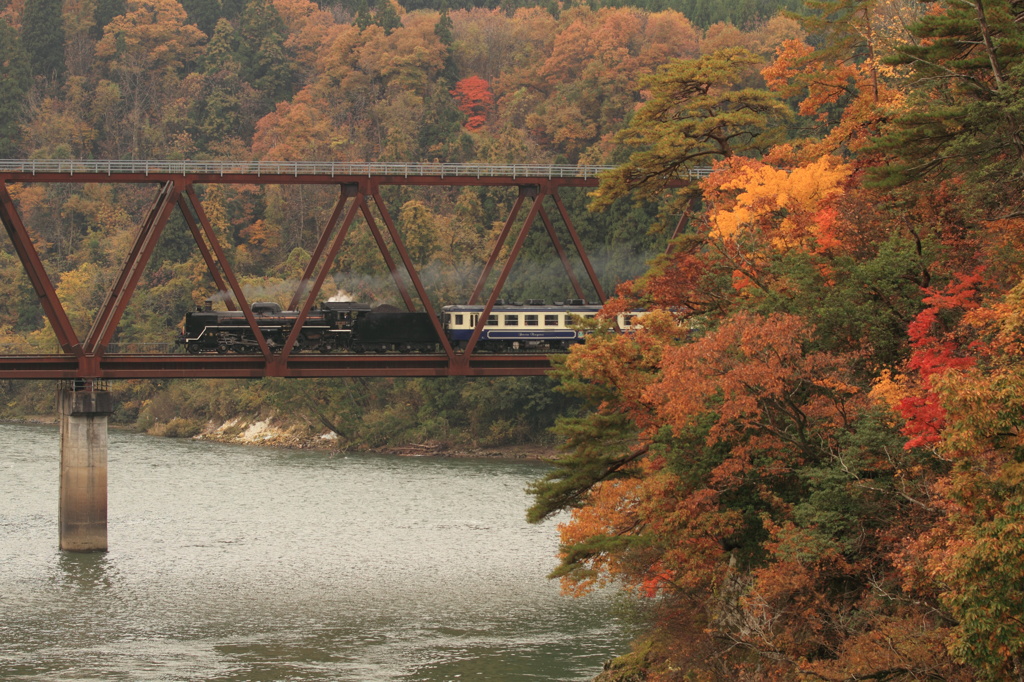 紅葉の橋