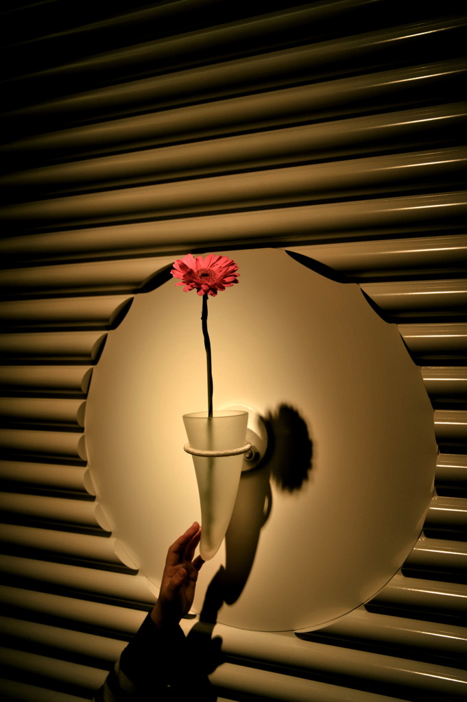 花を...