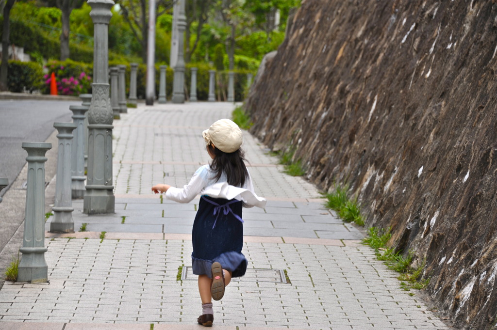 異人館へ続く 道