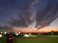 夕暮れ