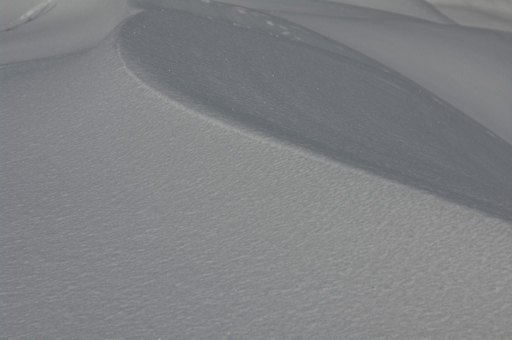 雪の馬の背