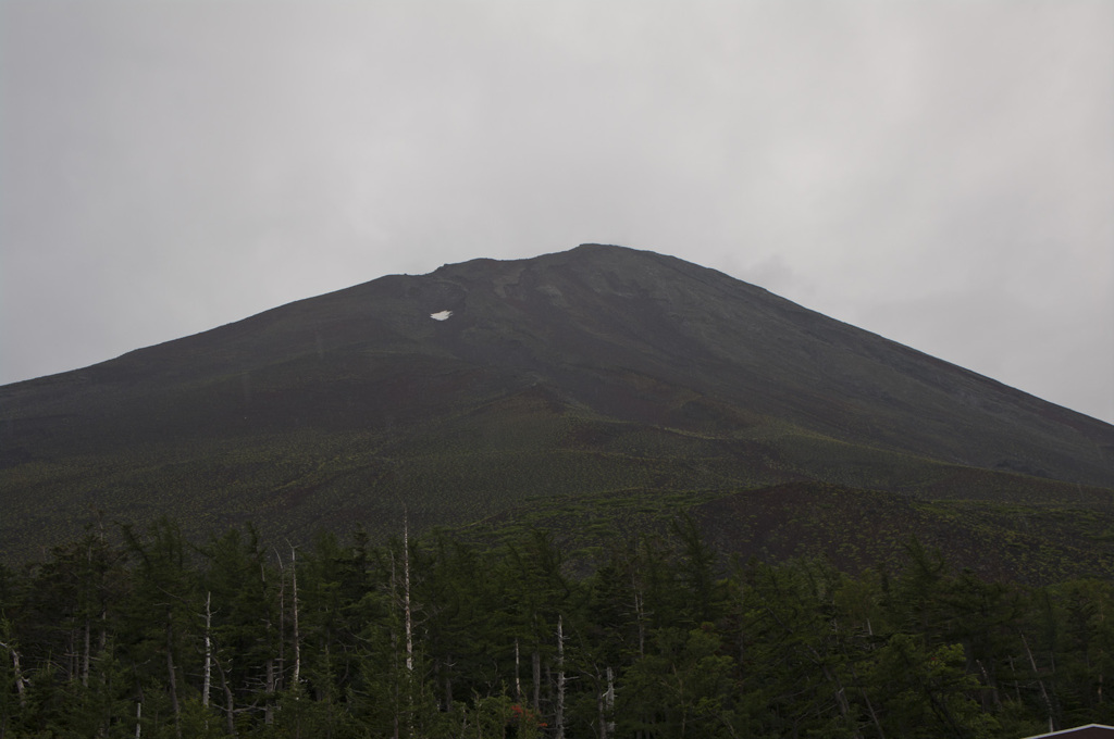五合目からの富士山