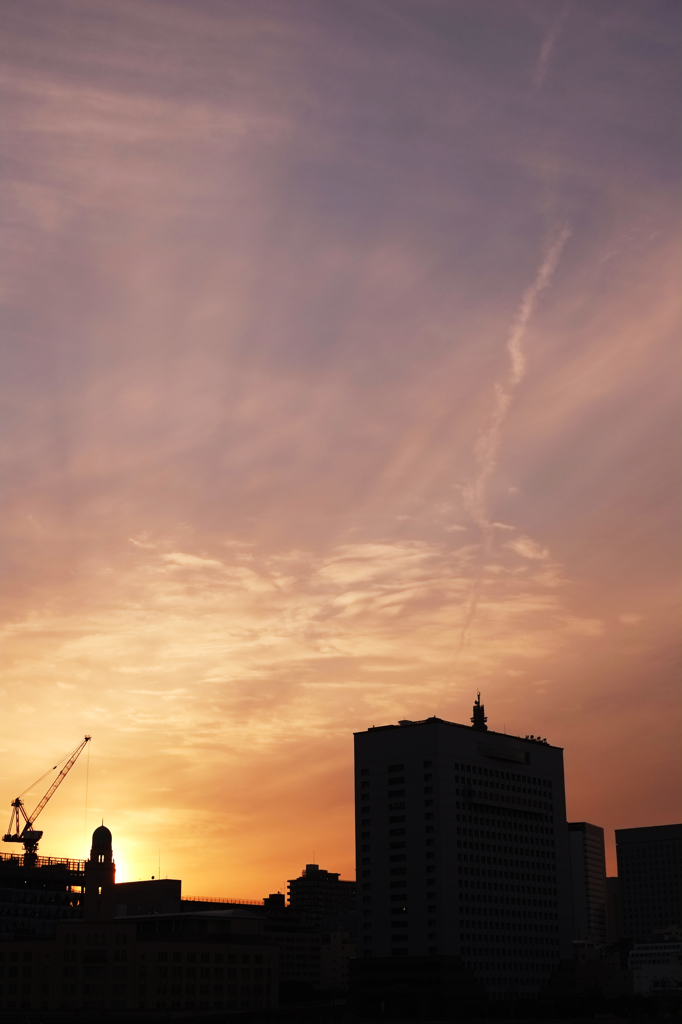 横浜の夕刻