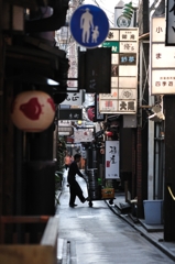 夜の街の朝の顔