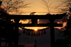 久礼八幡宮境内