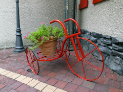 かわいい三輪車