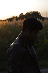 The Guy with Sunset