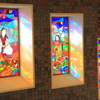 浅井三姫ステンドガラス