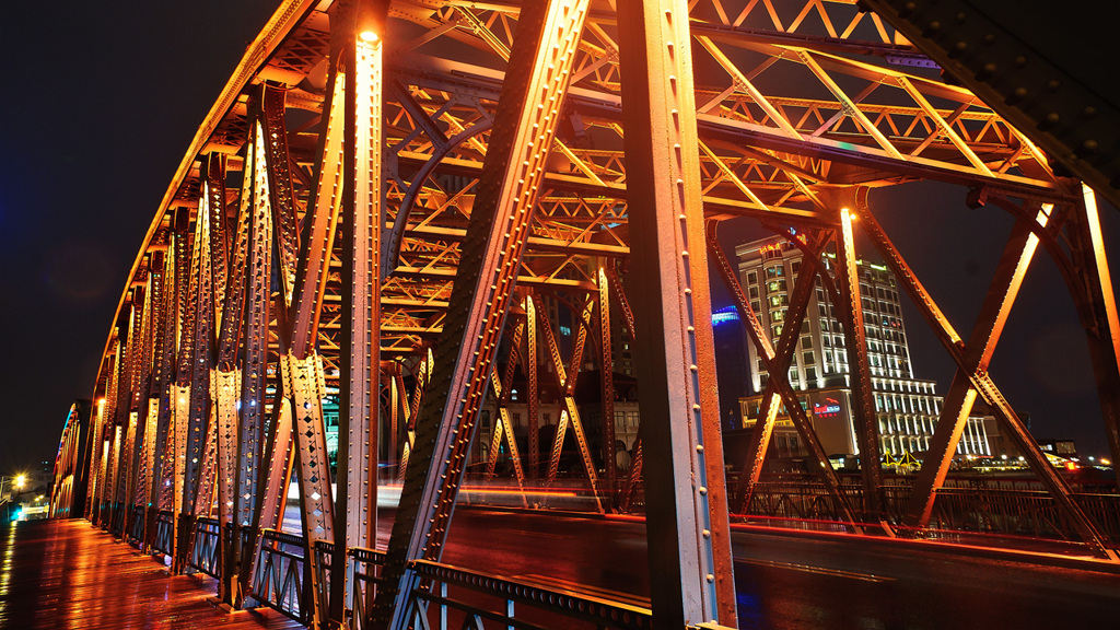 Waibaidu Bridge, Shanghai, China