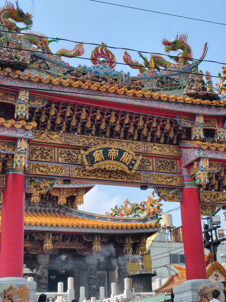 関帝廟　昼