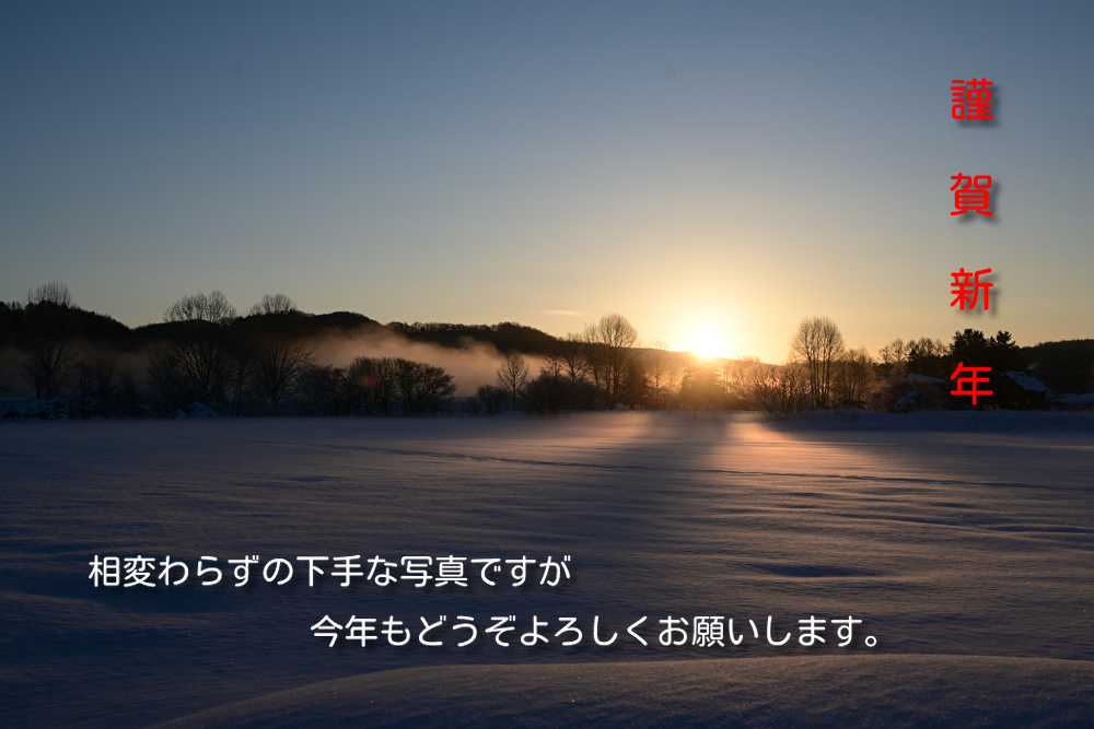 「新年ご挨拶」