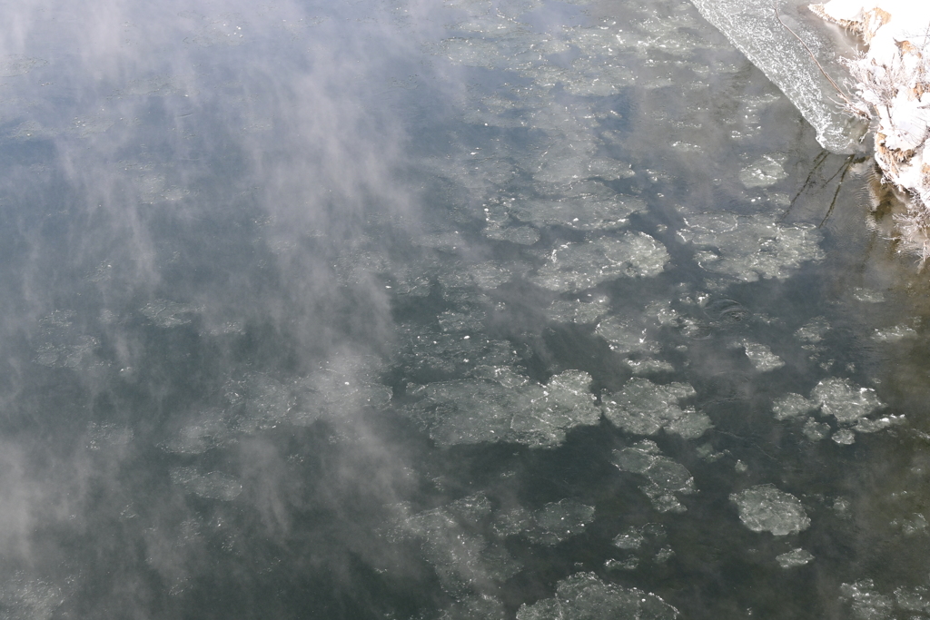 「川霧とアンカーアイス」