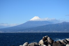 伊豆大瀬崎富士山