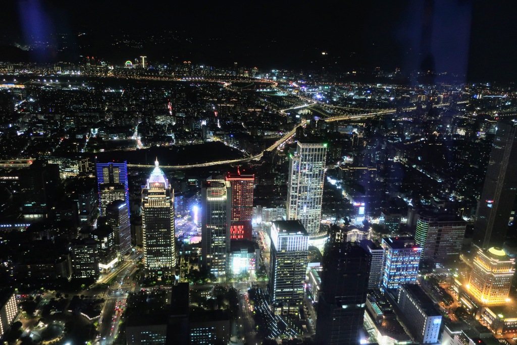 台北101からの夜景