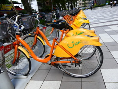 台湾のレンタルサイクル
