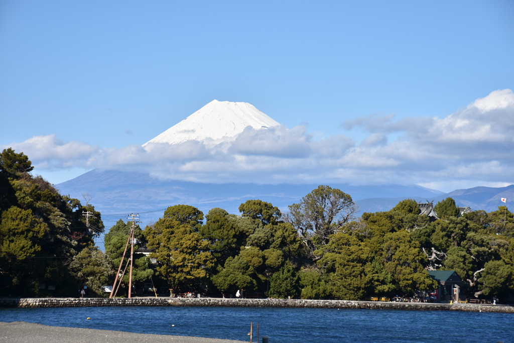 大瀬崎富士山