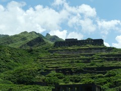 台湾九份　十三層遺跡