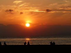 城ケ島夕陽