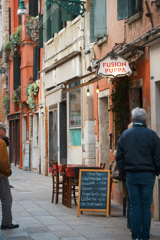 ベネチアの街中