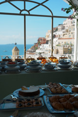 ポジターノの朝食