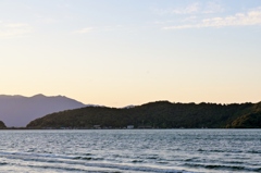 秋の琵琶湖