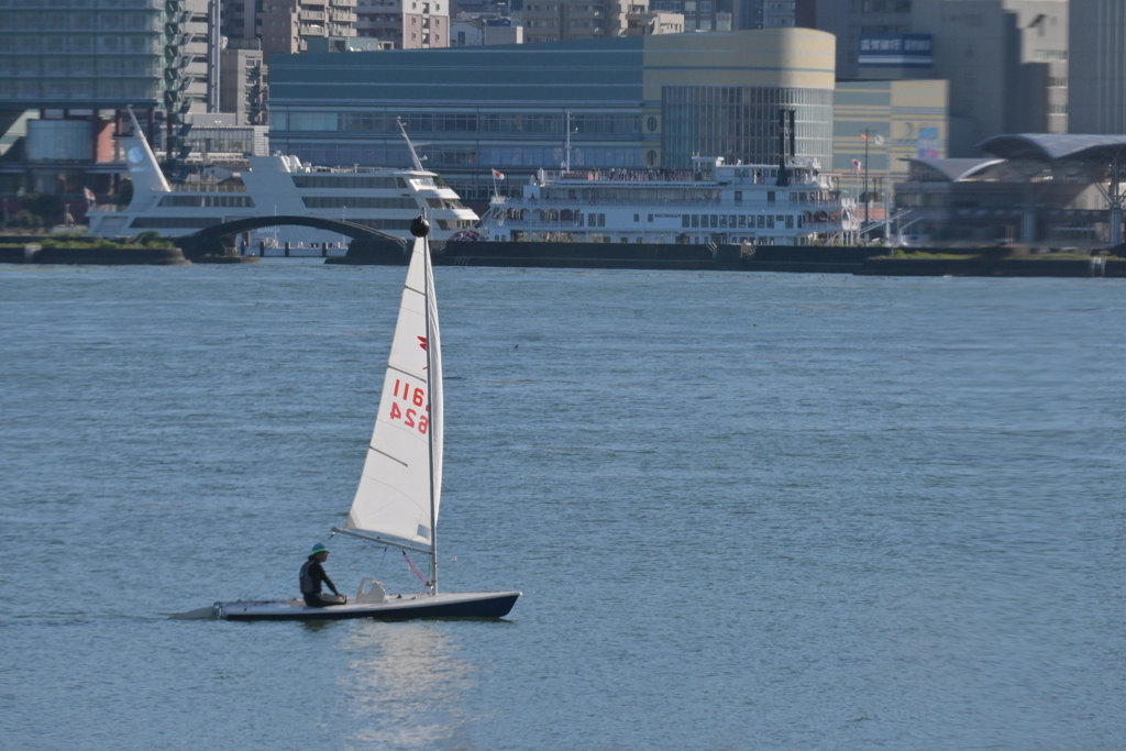 寒くなった秋のガーデンで。