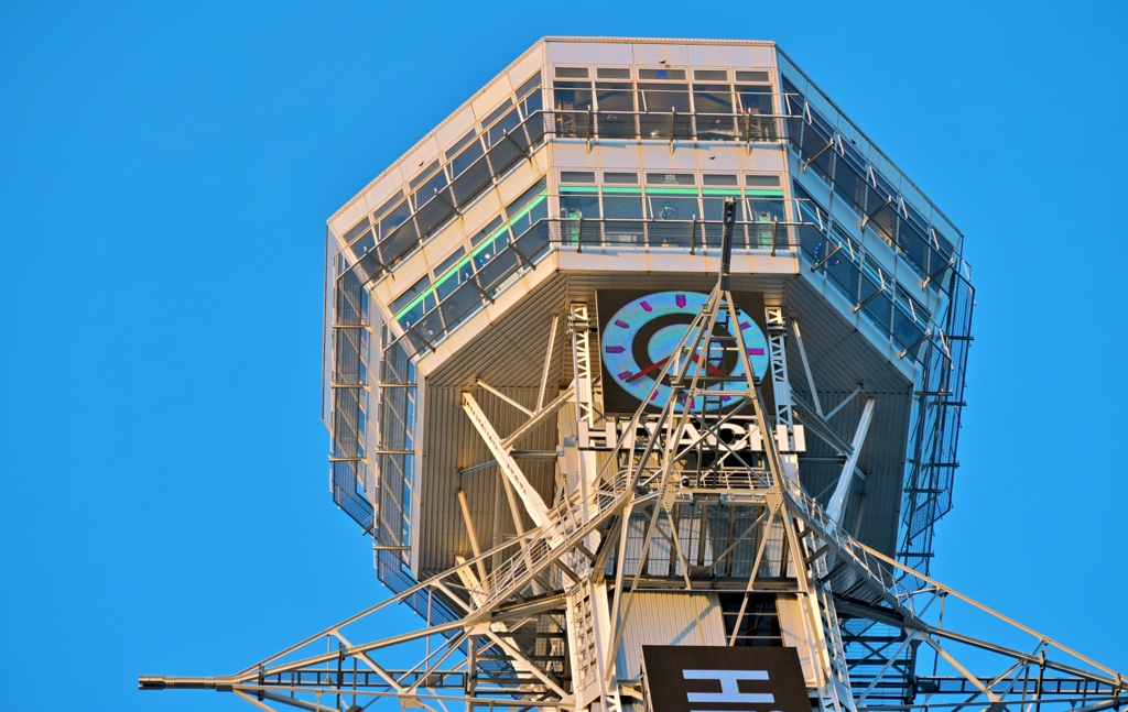 恵比寿なら通天閣。ちょっとアップで。